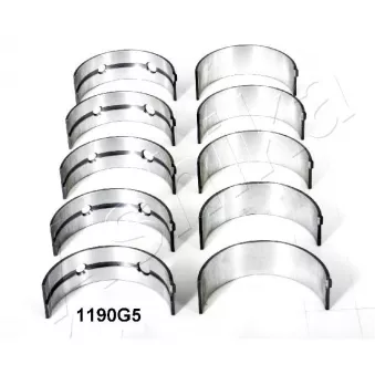 Kit de coussinet de vilebrequin ASHIKA 86-1190G5