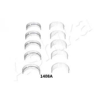 Kit de coussinet de vilebrequin ASHIKA 86-1408A