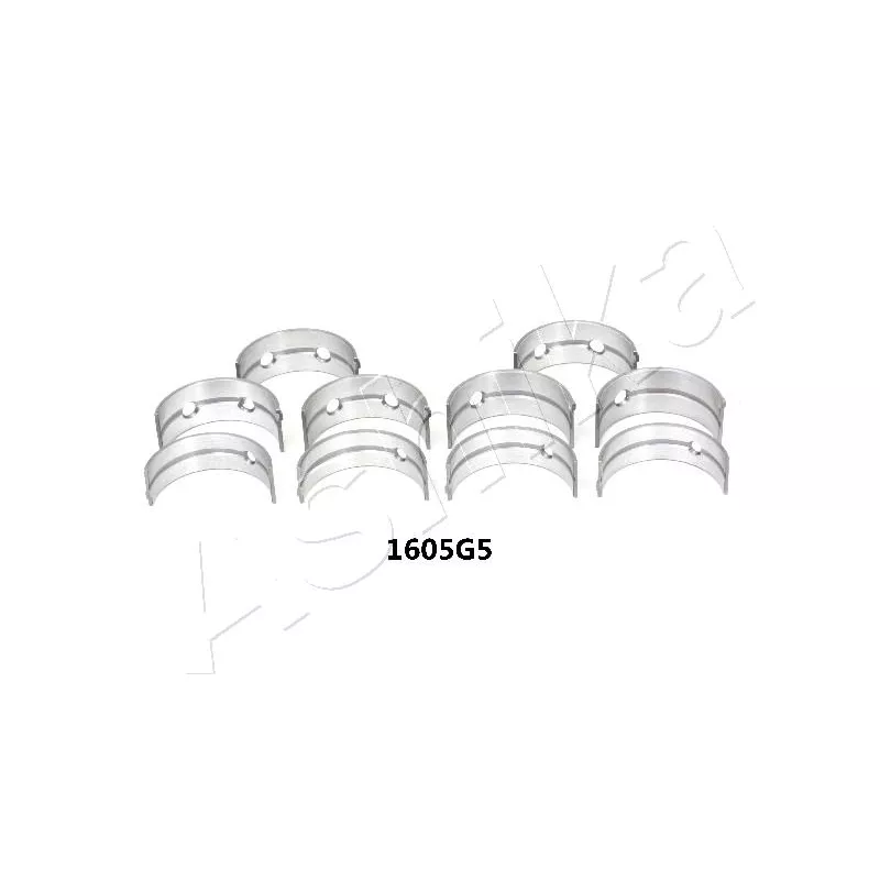 Kit de coussinet de vilebrequin ASHIKA 86-1605G5