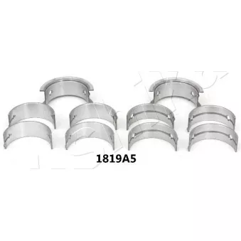 Kit de coussinet de vilebrequin ASHIKA 86-1819A5