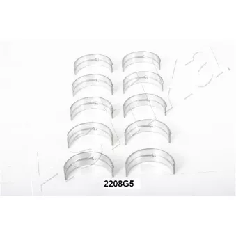 Kit de coussinet de vilebrequin ASHIKA 86-2208G5