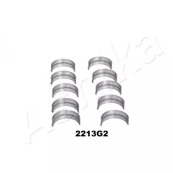 Kit de coussinet de vilebrequin ASHIKA 86-2213G2