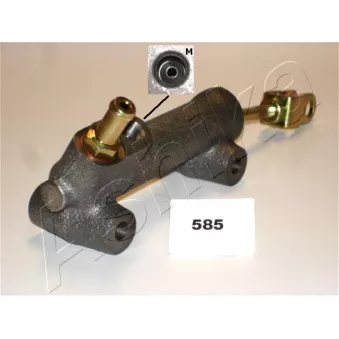 Cylindre émetteur, embrayage ASHIKA 95-05-585