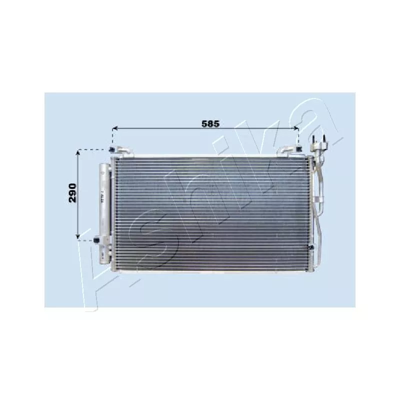 Condenseur, climatisation ASHIKA CND283025