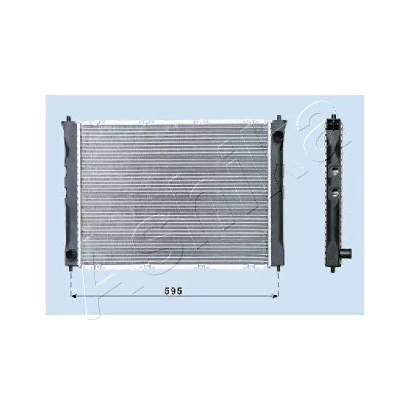 Radiateur, refroidissement du moteur ASHIKA RDA012042