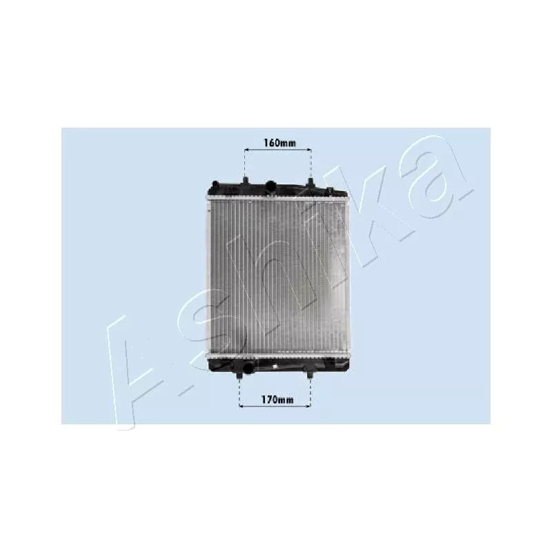 Radiateur, refroidissement du moteur ASHIKA RDA033069