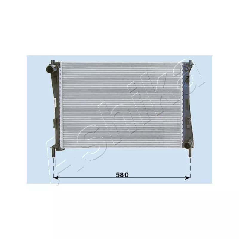 Radiateur, refroidissement du moteur ASHIKA RDA053069
