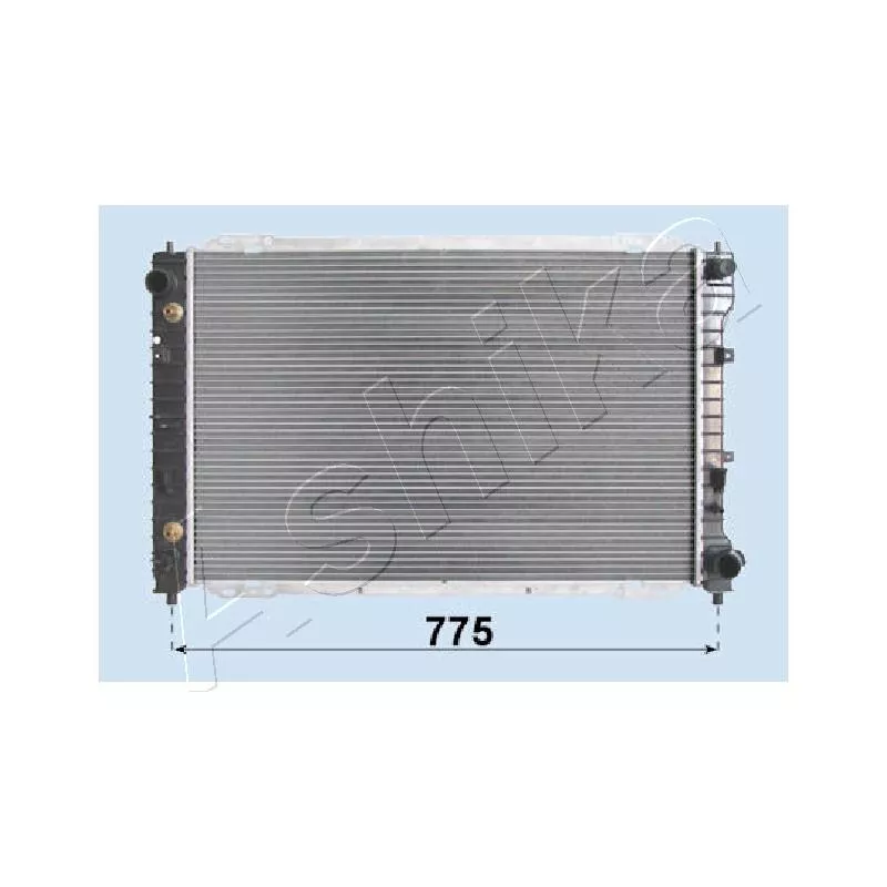 Radiateur, refroidissement du moteur ASHIKA RDA053108