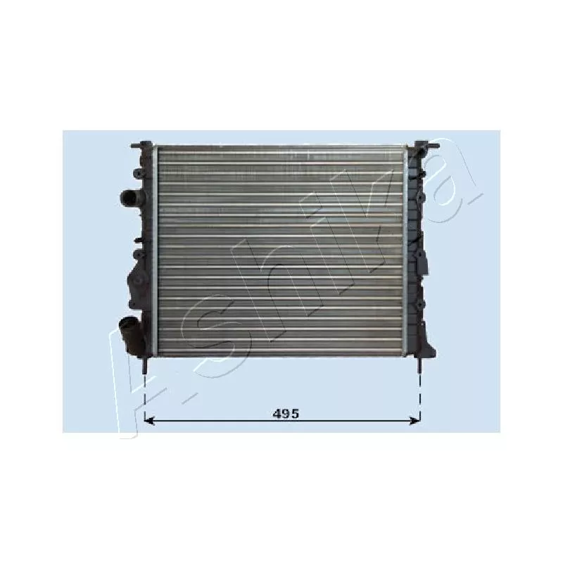 Radiateur, refroidissement du moteur ASHIKA RDA093020