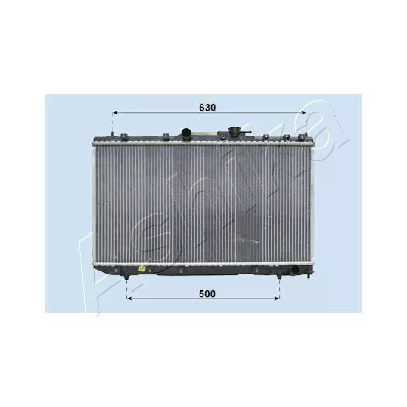 Radiateur, refroidissement du moteur ASHIKA RDA153007