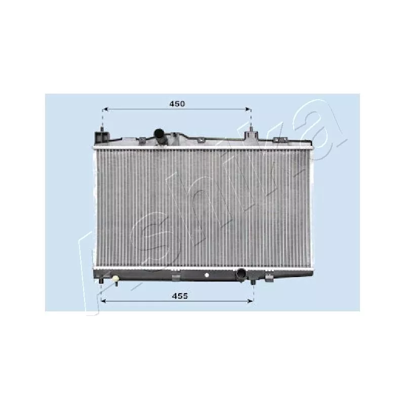 Radiateur, refroidissement du moteur ASHIKA RDA153009
