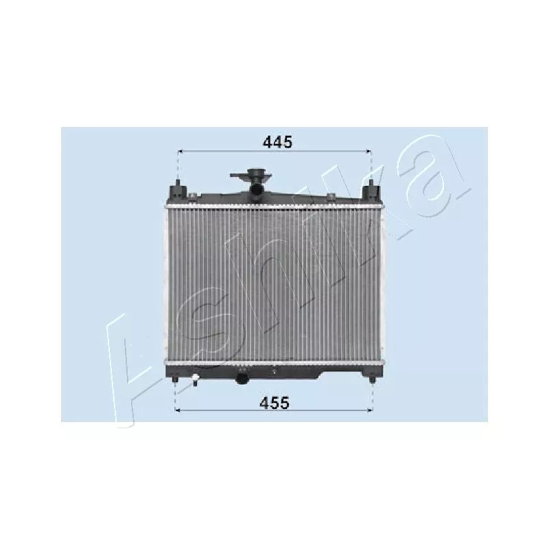 Radiateur, refroidissement du moteur ASHIKA RDA153041