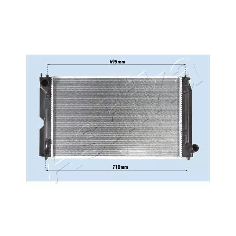 Radiateur, refroidissement du moteur ASHIKA RDA153111