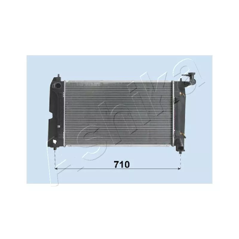 Radiateur, refroidissement du moteur ASHIKA RDA153116