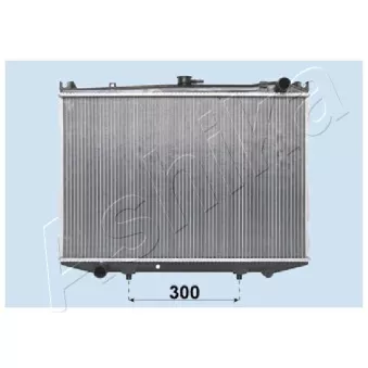 Radiateur, refroidissement du moteur ASHIKA RDA213045