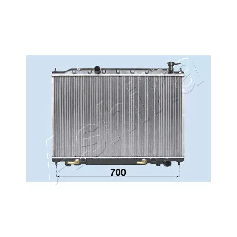 Radiateur, refroidissement du moteur ASHIKA RDA213050