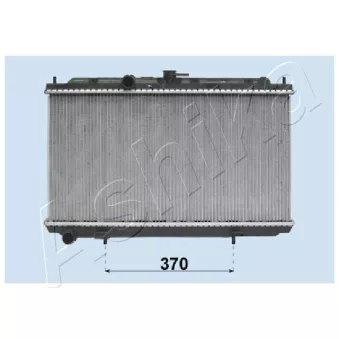 Radiateur, refroidissement du moteur ASHIKA RDA213058