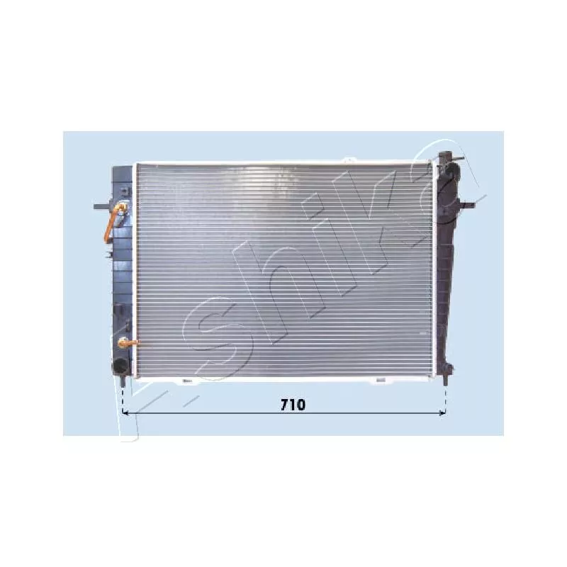 Radiateur, refroidissement du moteur ASHIKA RDA283086