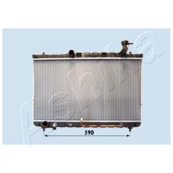 Radiateur, refroidissement du moteur ASHIKA RDA283088