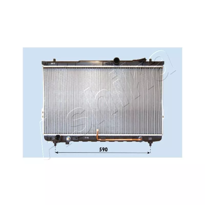 Radiateur, refroidissement du moteur ASHIKA RDA283090