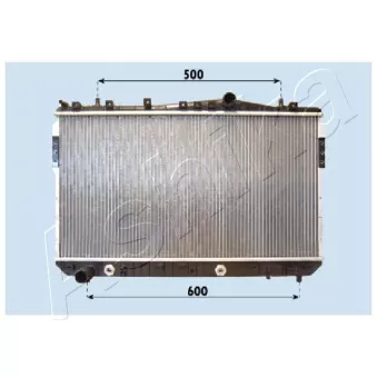 Radiateur, refroidissement du moteur ASHIKA RDA313021