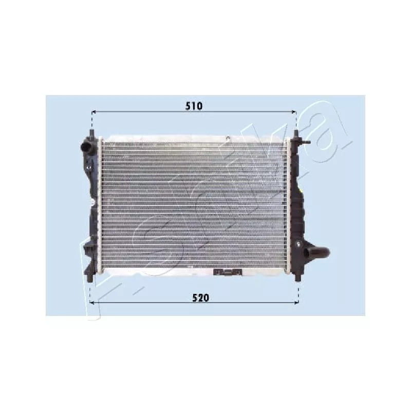 Radiateur, refroidissement du moteur ASHIKA RDA313024