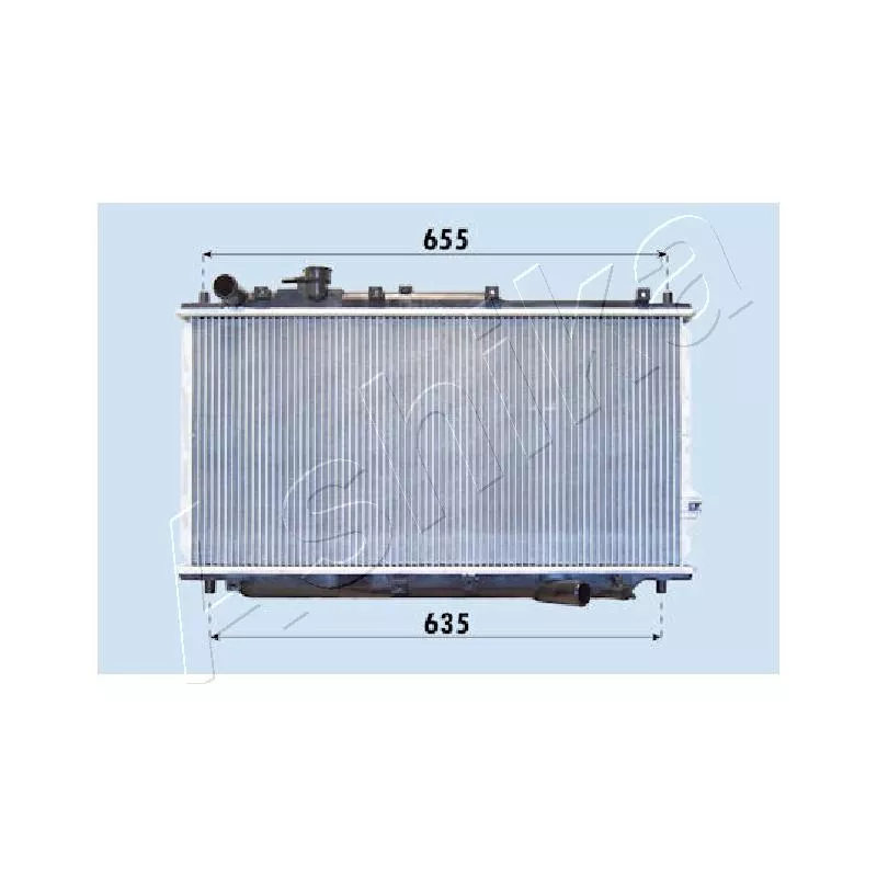 Radiateur, refroidissement du moteur ASHIKA RDA333019