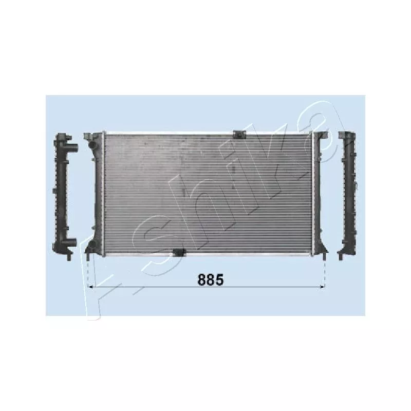 Radiateur, refroidissement du moteur ASHIKA RDC092032