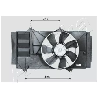 Ventilateur, refroidissement du moteur ASHIKA VNT151829