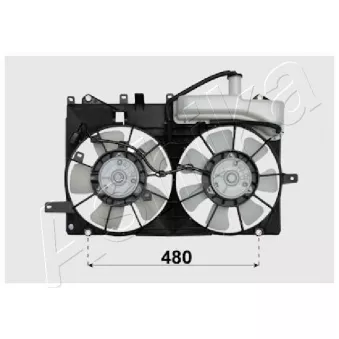 Ventilateur, refroidissement du moteur ASHIKA VNT152020