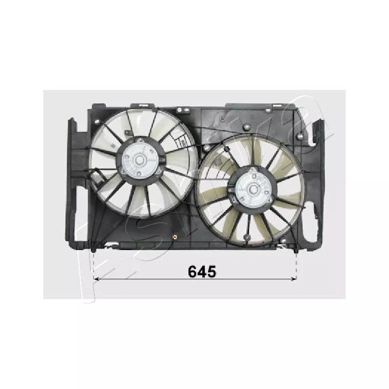 Ventilateur, refroidissement du moteur ASHIKA VNT152022