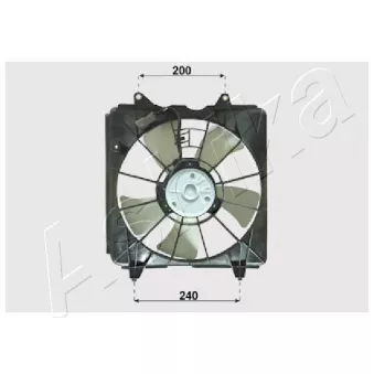 Ventilateur, refroidissement du moteur ASHIKA VNT192001