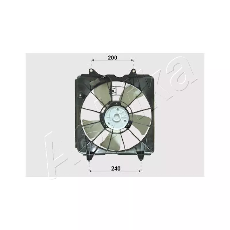 Ventilateur, refroidissement du moteur ASHIKA VNT192001