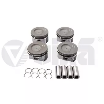 Jeu de segments de pistons VIKA