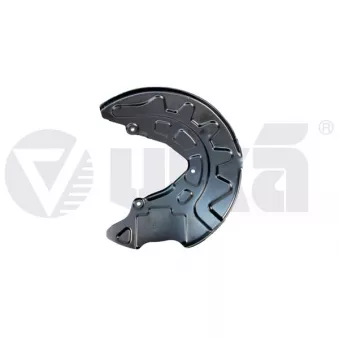 Déflecteur, disque de frein avant gauche VIKA 66150000101
