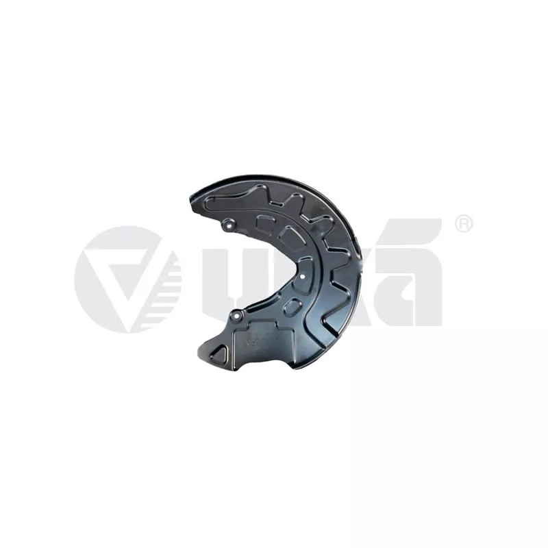 Déflecteur, disque de frein avant gauche VIKA 66150000101