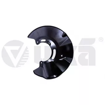 Déflecteur, disque de frein avant gauche VIKA 66151749401