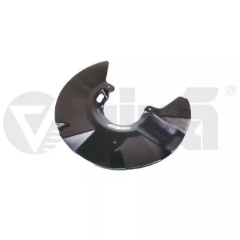 Déflecteur, disque de frein avant gauche VIKA 66151750301
