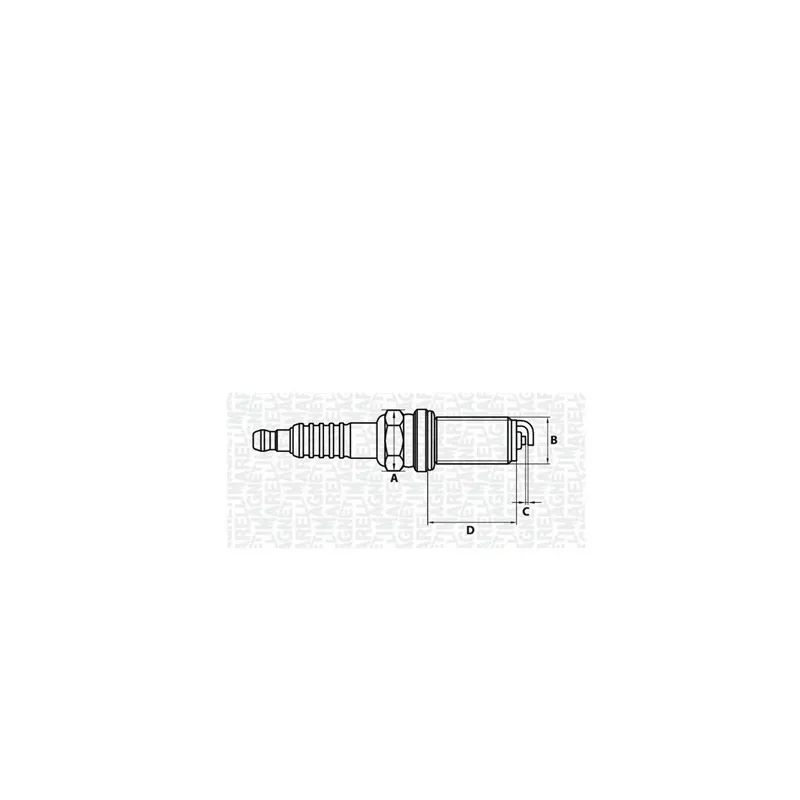 Bougie d'allumage MAGNETI MARELLI 062000778304