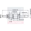 Bougie de préchauffage A-N PARTS A-N059173 - Visuel 1