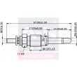 Bougie de préchauffage A-N PARTS A-N064163 - Visuel 1