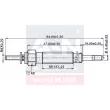 Bougie de préchauffage A-N PARTS A-N079007 - Visuel 1