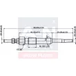Bougie de préchauffage A-N PARTS A-N097001 - Visuel 1
