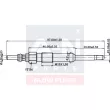 Bougie de préchauffage A-N PARTS A-N098474 - Visuel 1