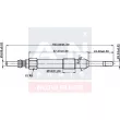 Bougie de préchauffage A-N PARTS A-N103436 - Visuel 2