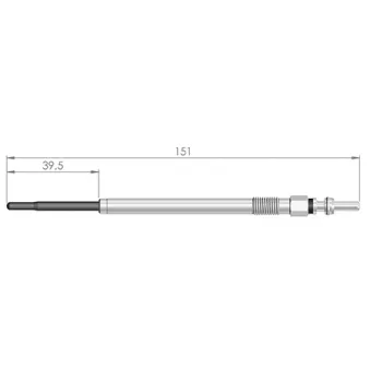 Bougie de préchauffage RESCAL 153 003