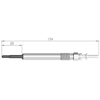 Bougie de préchauffage RESCAL 134 006