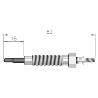 Bougie de préchauffage RESCAL 079 007