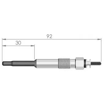 Bougie de préchauffage RESCAL