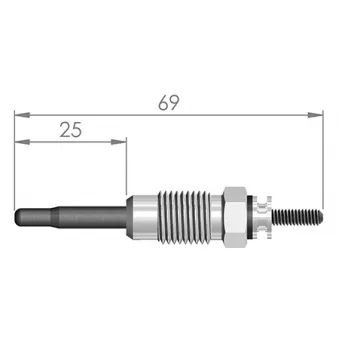 Bougie de préchauffage RESCAL